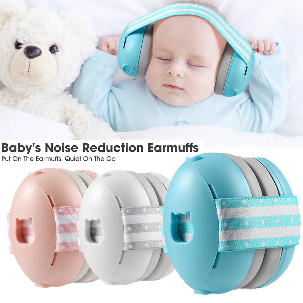 Noise Cancelling Ear Protection for Infant, Baby Headphones for cancelling noise, Plane Sleeping accessory, Baby Ear Protection, Travel Essential